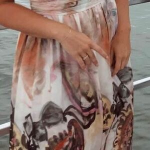 Elegant Multicolor Dress